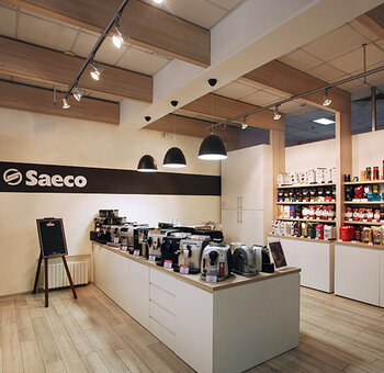 Фото Дизайн интерьера кофетехника SAECO 